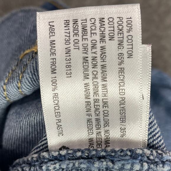Universal Thread Boyfriend Denim Jeans Women’s Size 2/26R Cuffed Patched‎ - Picture 12 of 12